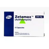Zetamax Tablets 250Mg (1 Box  = 6 Tablets)